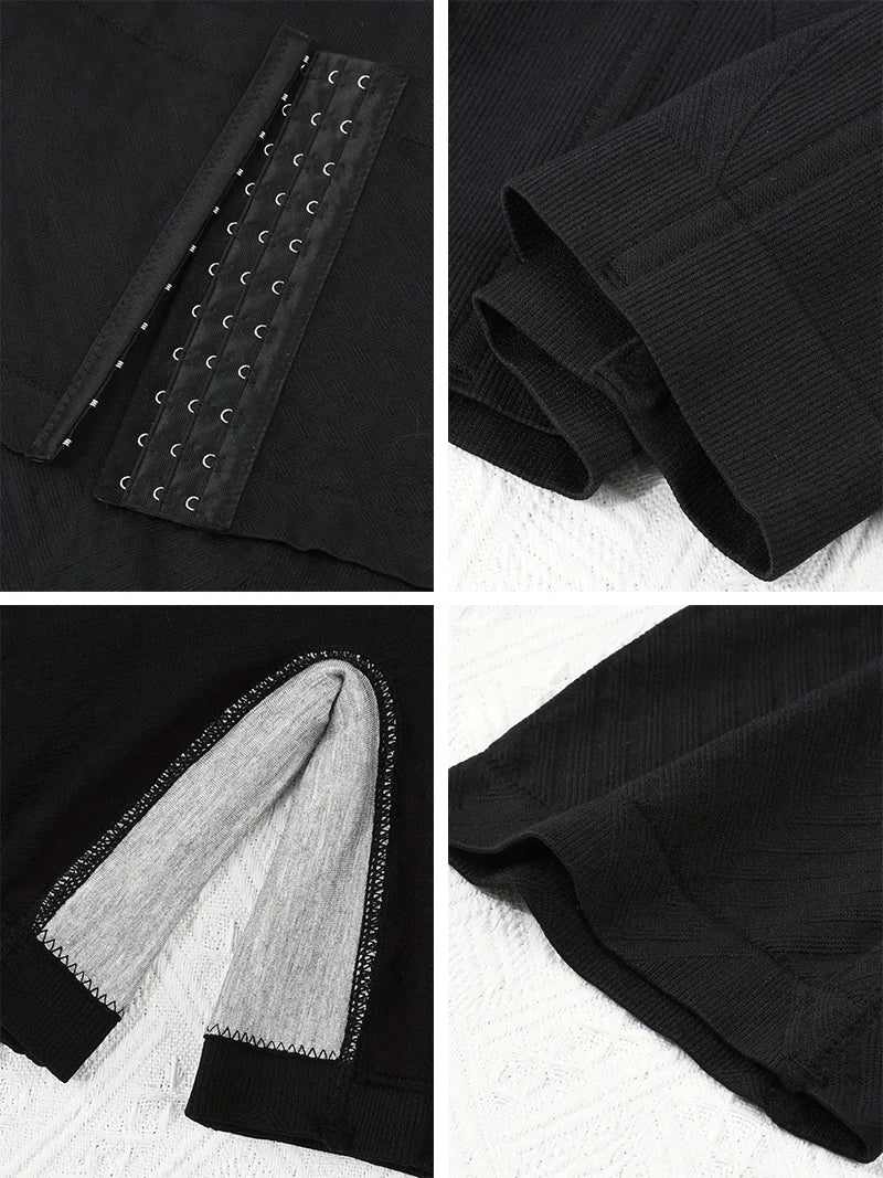 Højtaljede Shapewear-Shorts med Balleløft