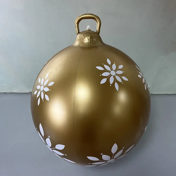 60 cm Oppustelig Julekugle til Dekoration