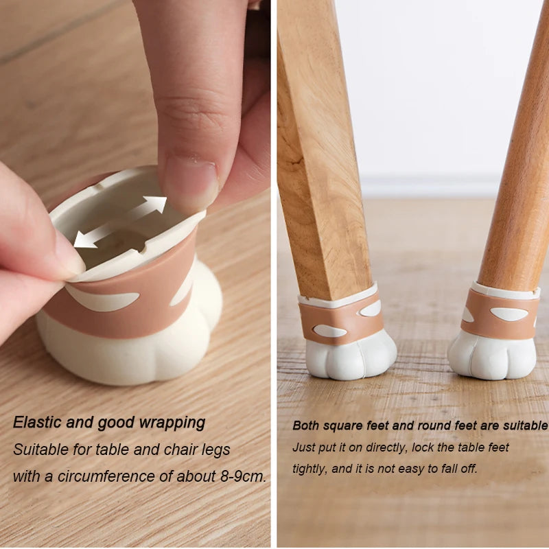 Silikone Stoleben Beskyttere – Kattepote Design