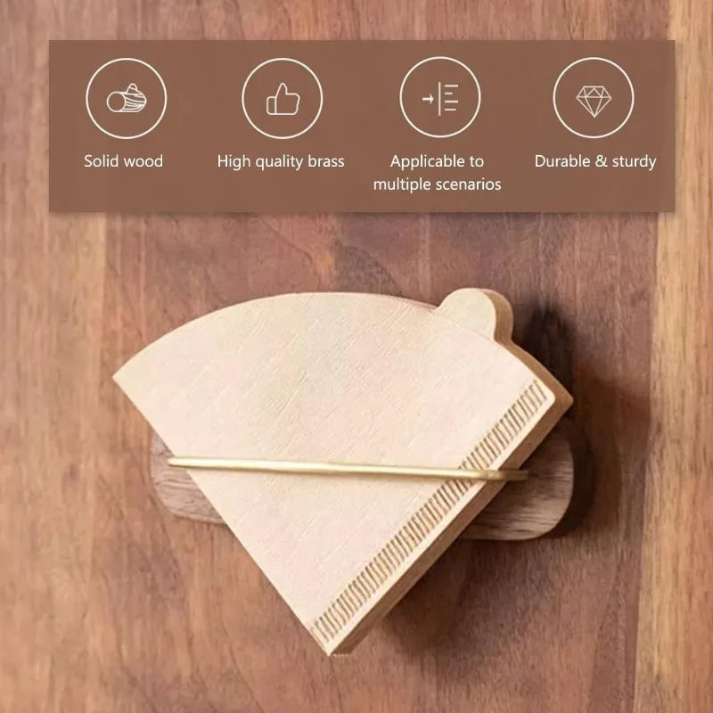 Vægmonteret Kaffefilterholder