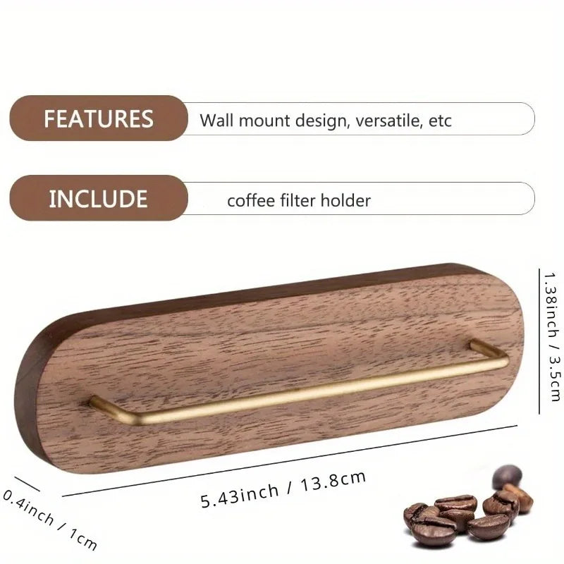Vægmonteret Kaffefilterholder