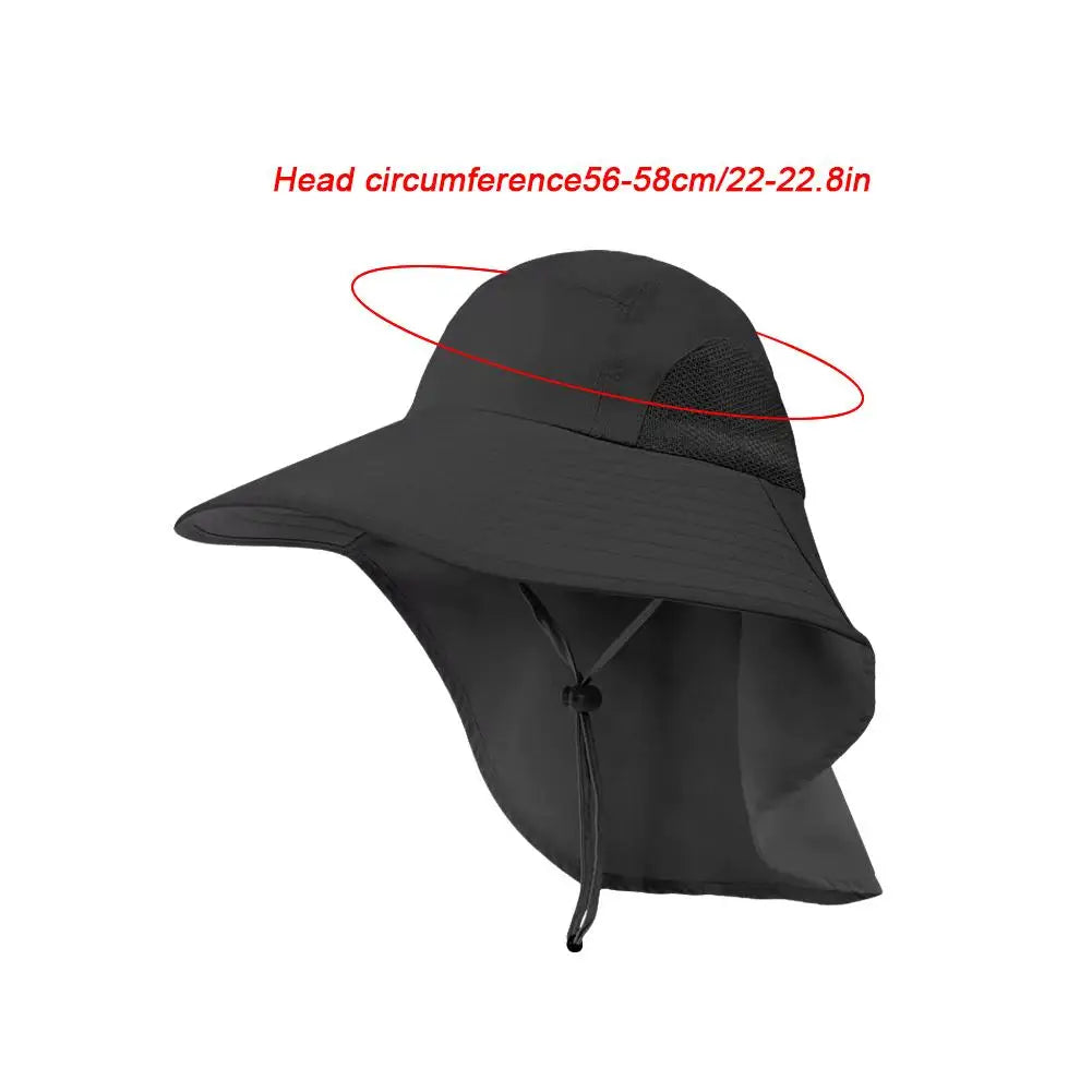 Solhat med Nakkeklap