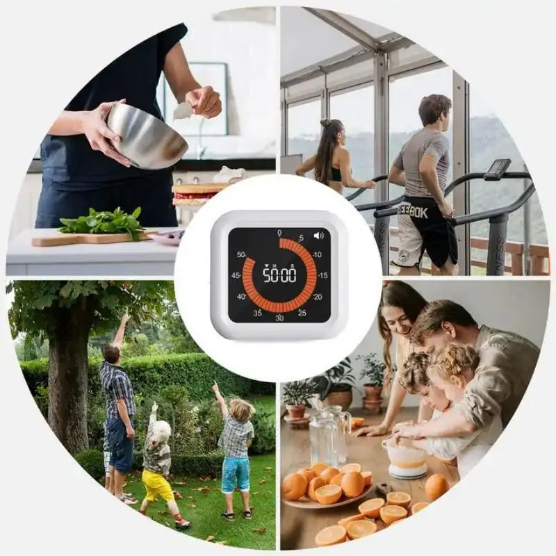 Smart Lydløs Visuel Timer