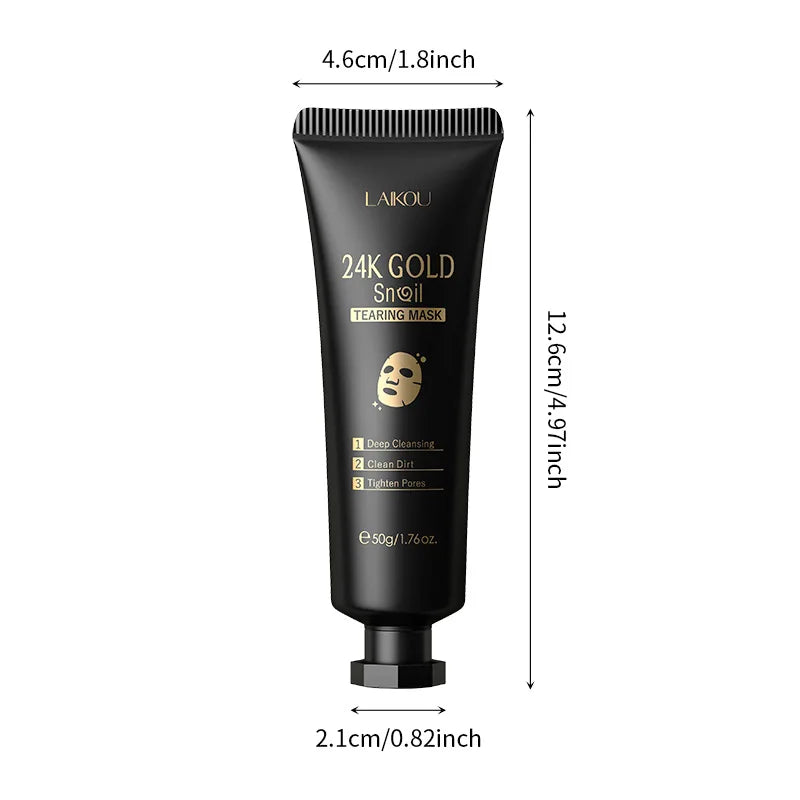 24K Guld eller Sakura Peel Off Ansigtsmaske