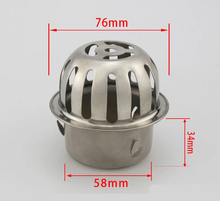 Rustfrit Stål Gulvafløbsfilter