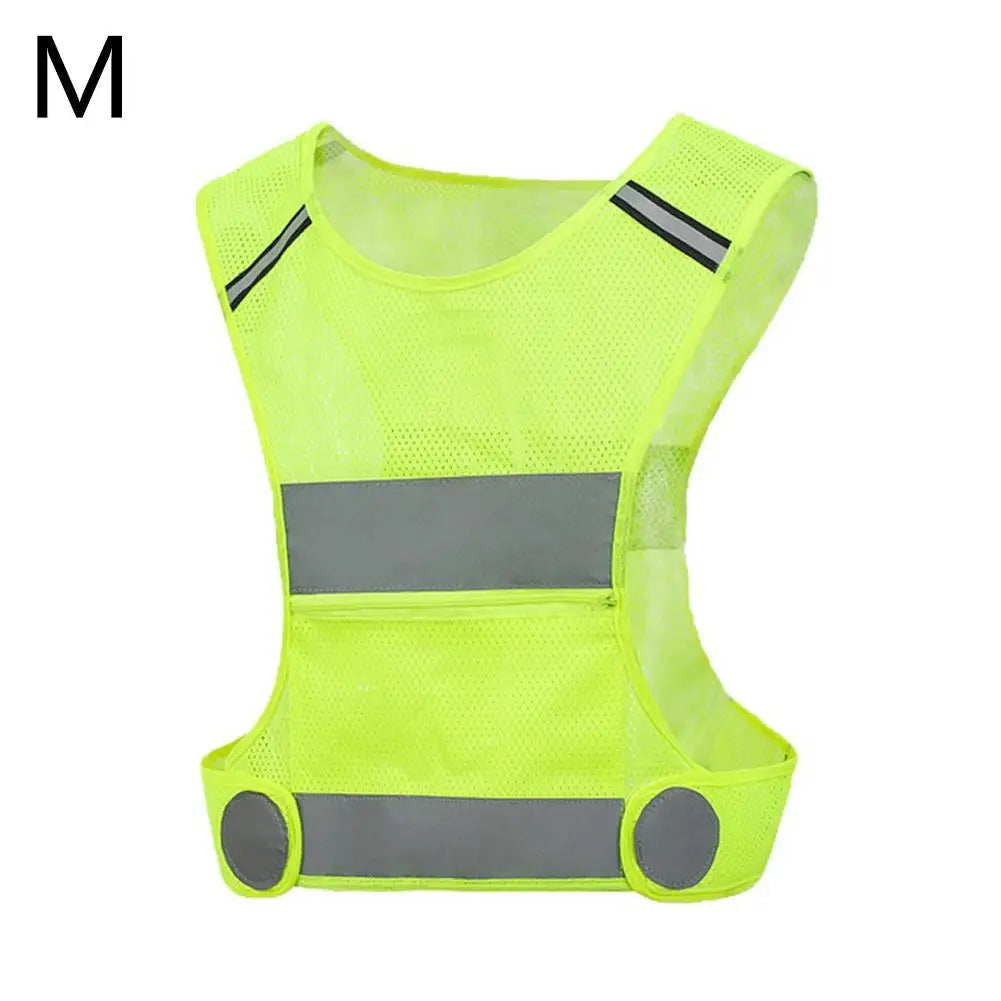 Højsynlig og Justerbar Refleks Sportsvest