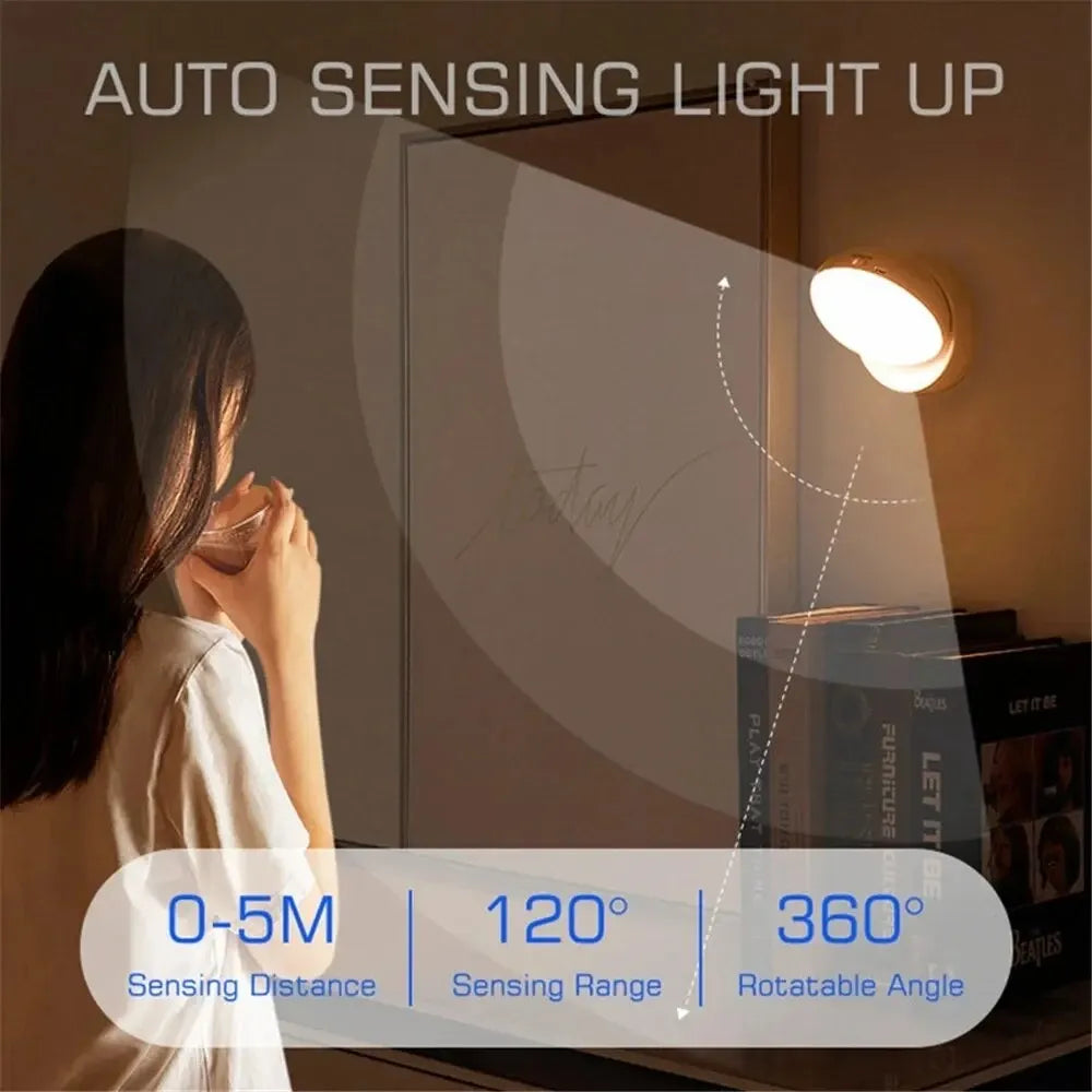 USB LED Bevægelsessensor Lampe