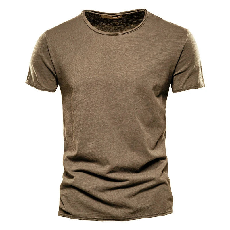Blød og Let Herre T-Shirt til Sommer