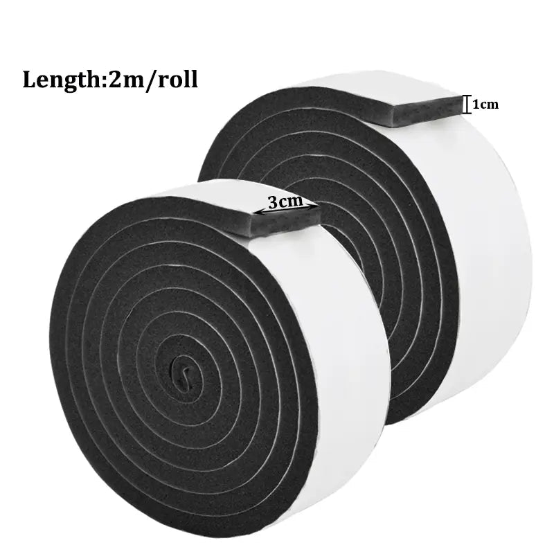 2 / 3 / 5 / 10 Stk. Selvklæbende Dør eller Vindues Tætningsliste