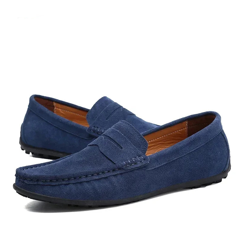Herreloafers i Ruskind – Lette og Behagelige (Str. 44–49)