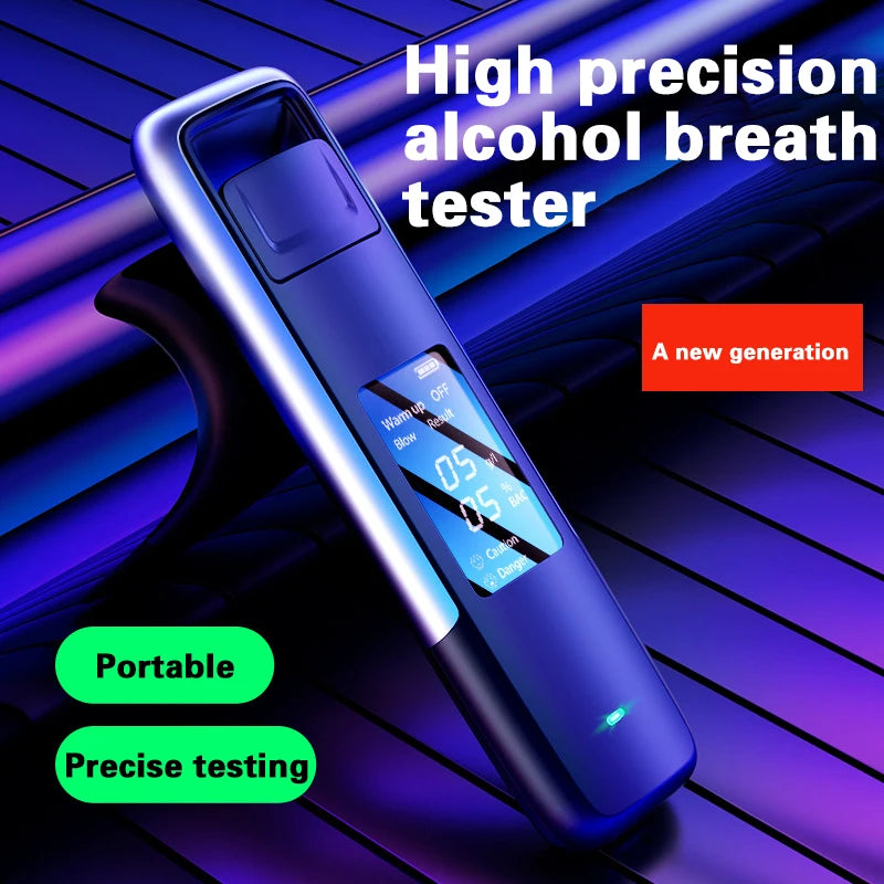 Genopladelig Berøringsfri Alkoholtester