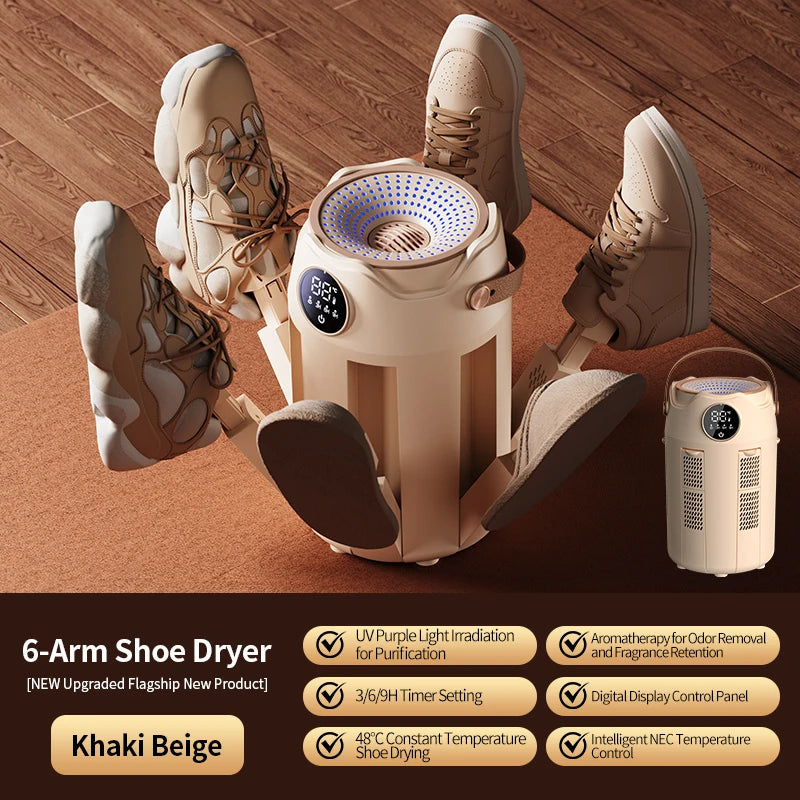 Bærbar Skotørrer med Timer Hurtig Tørring Sterilisering