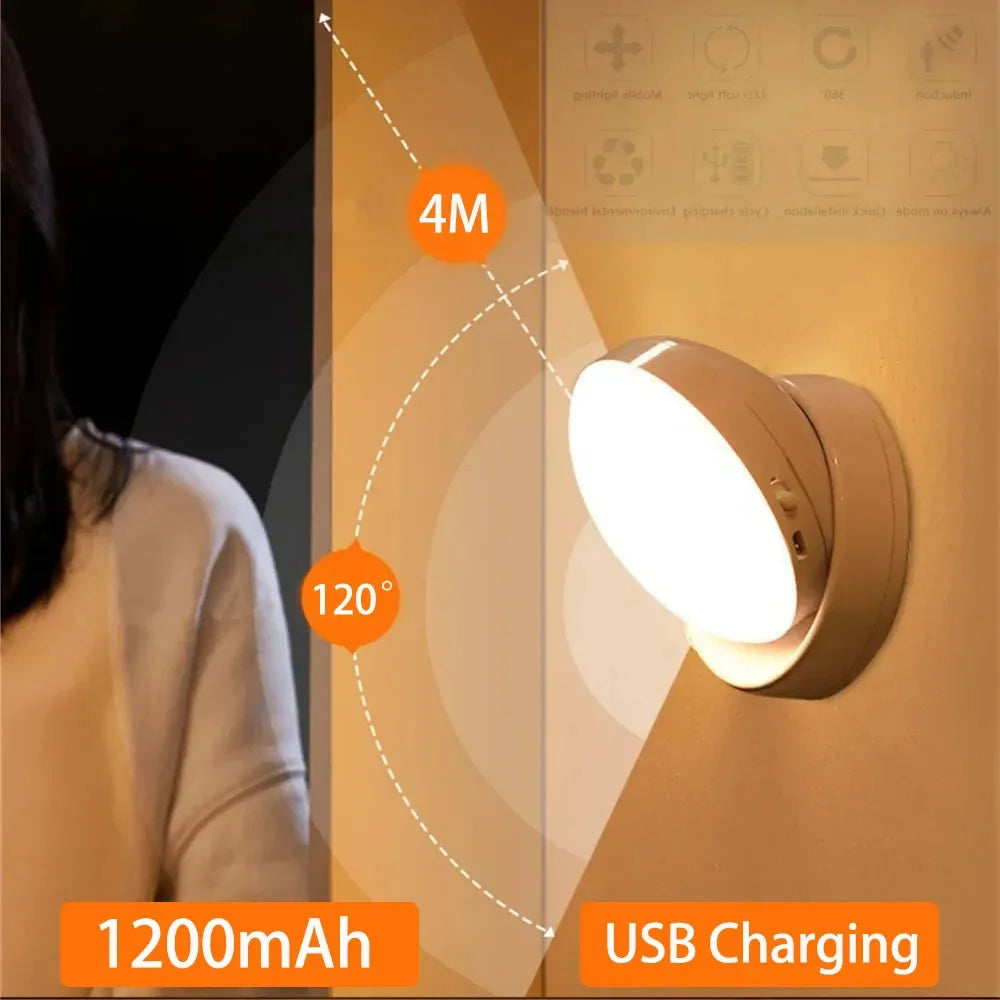USB LED Bevægelsessensor Lampe