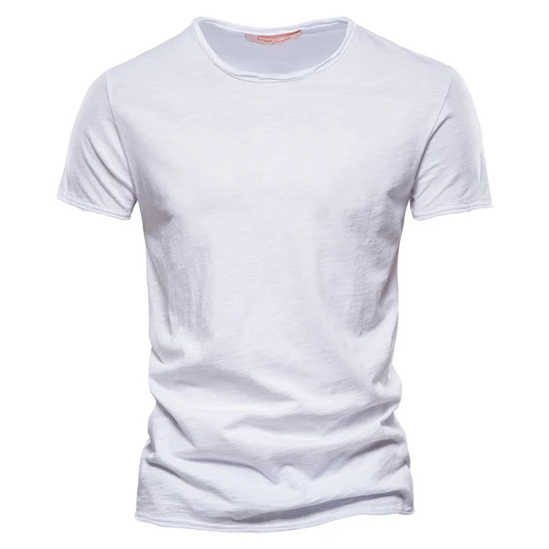 Blød og Let Herre T-Shirt til Sommer