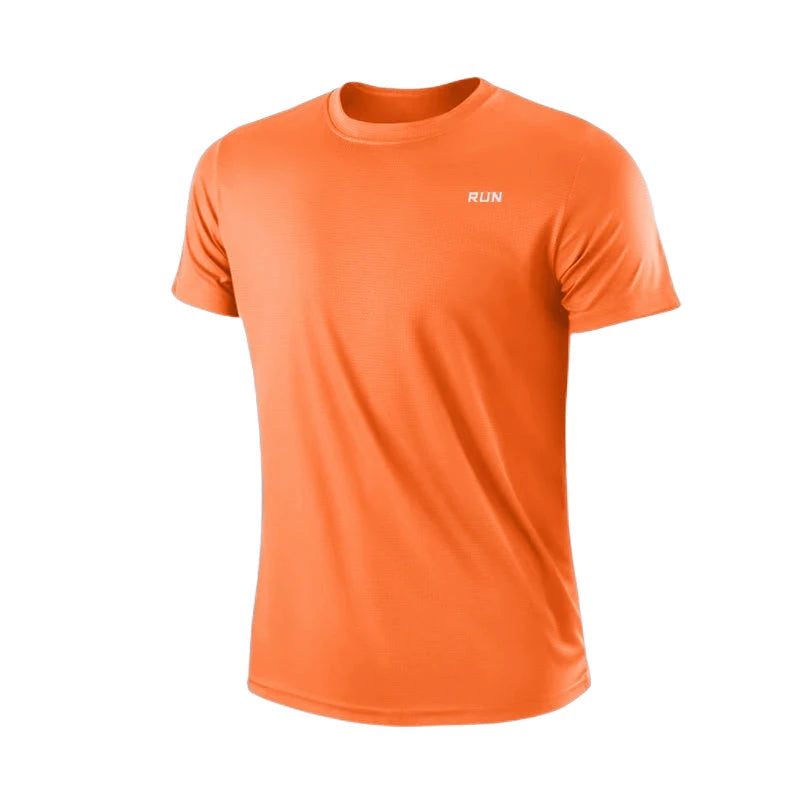 Herre Hurtigttørrende Sports-T-shirt