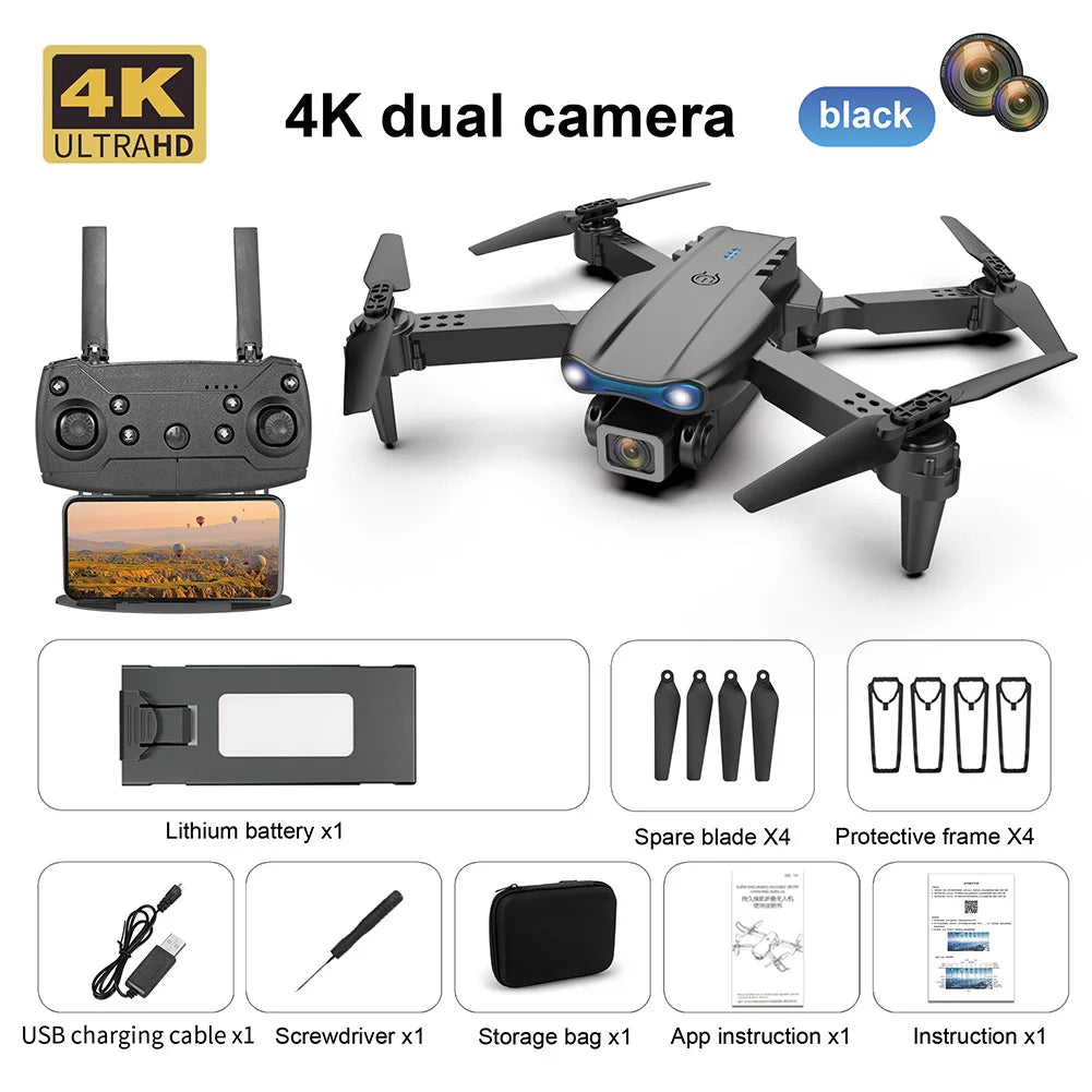 Drone med 4K Kamera - Den Perfekte Gave til Børn!