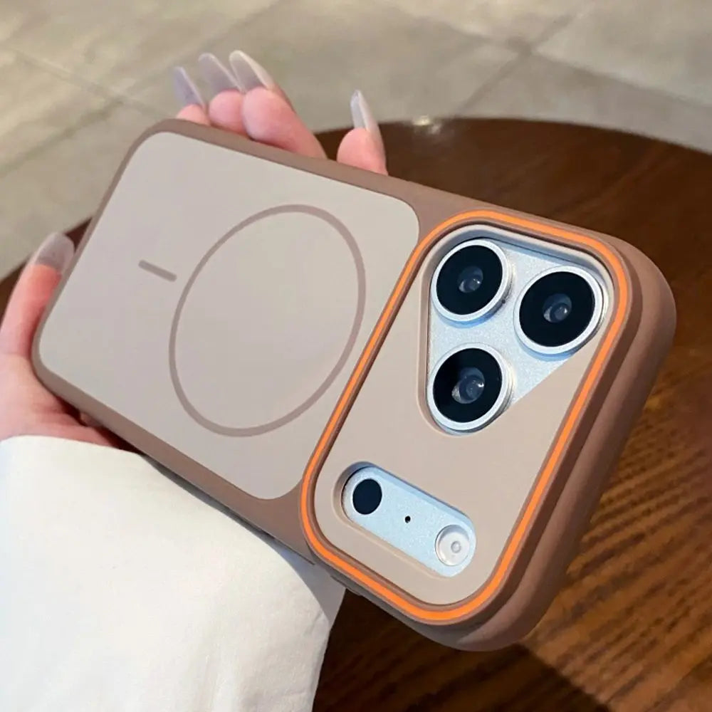 Stødsikkert MagSafe-Silikoneetui til iPhone 11–17