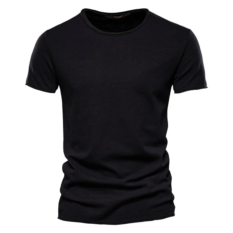 Blød og Let Herre T-Shirt til Sommer
