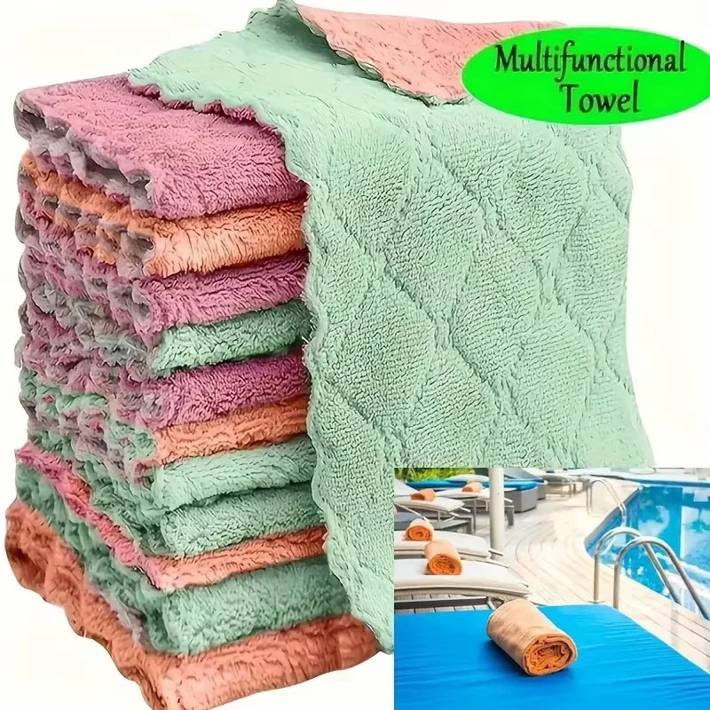 Blødt Absorberende Køkkenhåndklædesæt