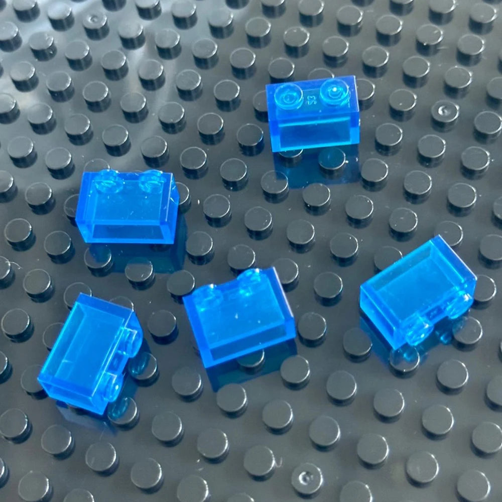 40 stk. Små Gennemsigtige 1x2 Byggeklodser Legetøj