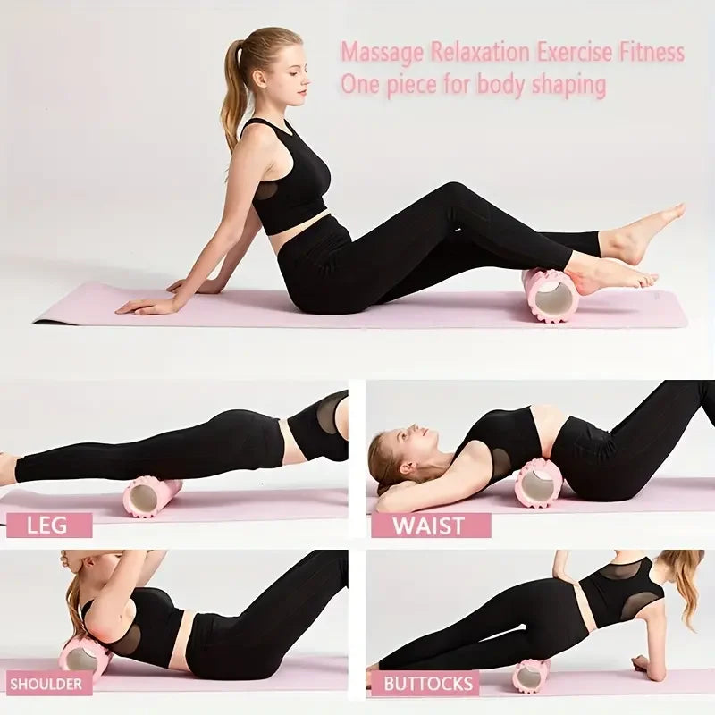 Skummassagerulle til Yoga og Fitness