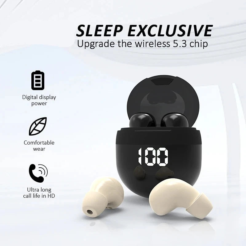 Invisible Mini Trådløse Høretelefoner med Mic Smart Touch