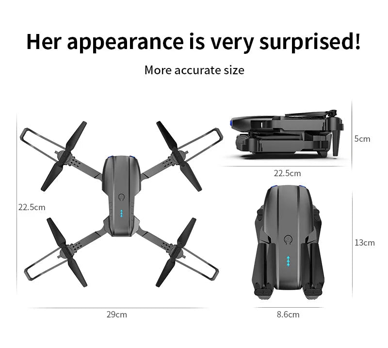 Drone med 4K Kamera - Den Perfekte Gave til Børn!