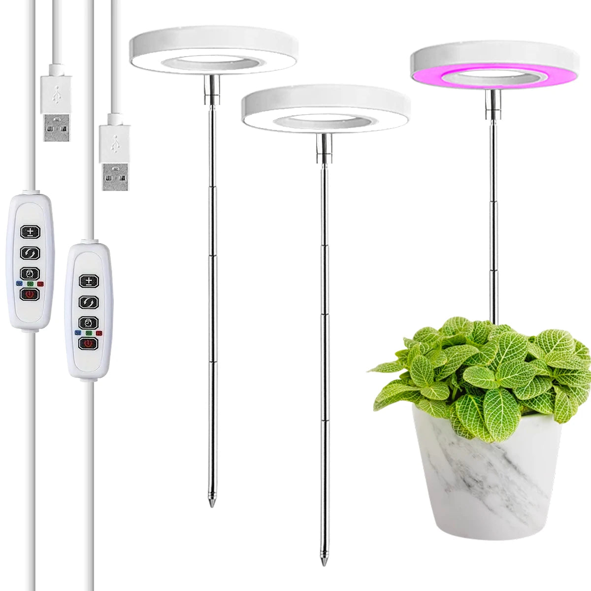 Fuldspektret LED-plantevækstlys til Indendørs Planter