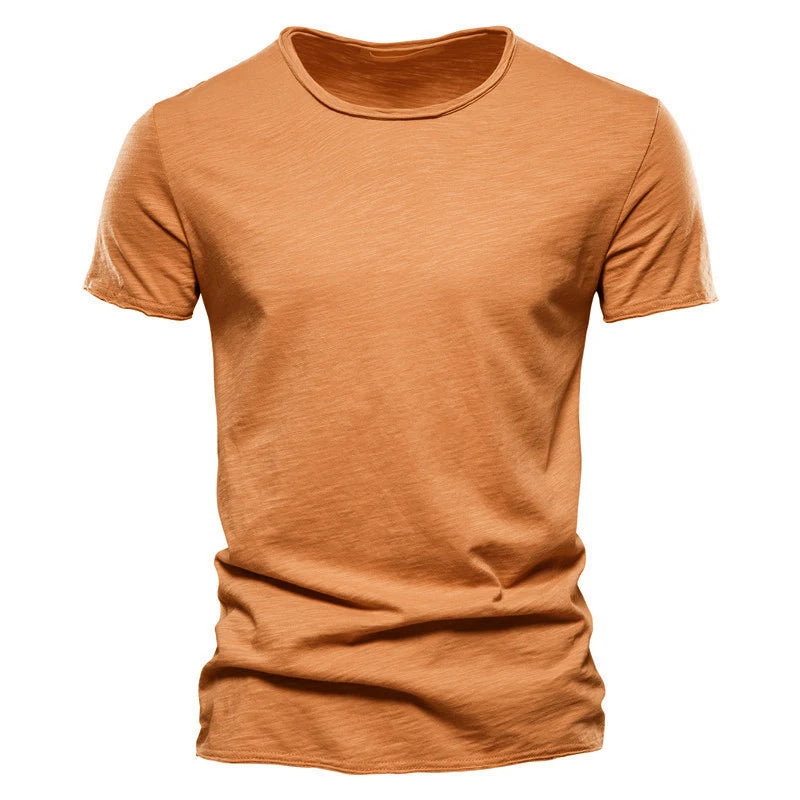 Blød og Let Herre T-Shirt til Sommer