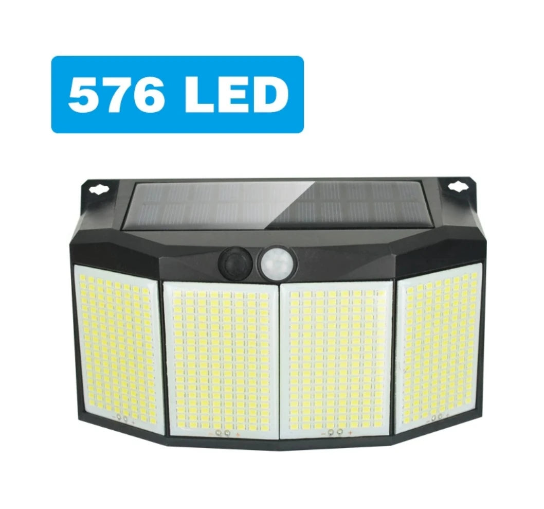 Solcellelampe med Bevægelsessensor