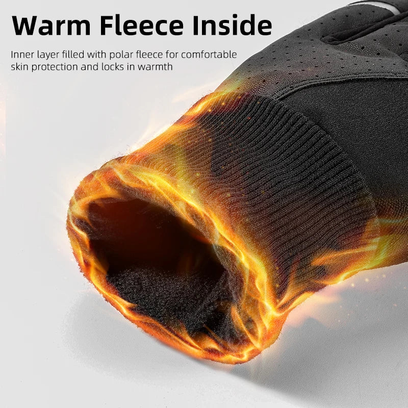 Varme Touchscreen Cykelhandsker