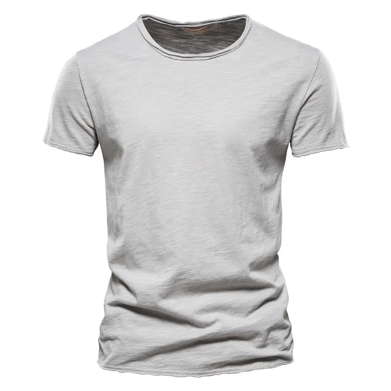 Blød og Let Herre T-Shirt til Sommer