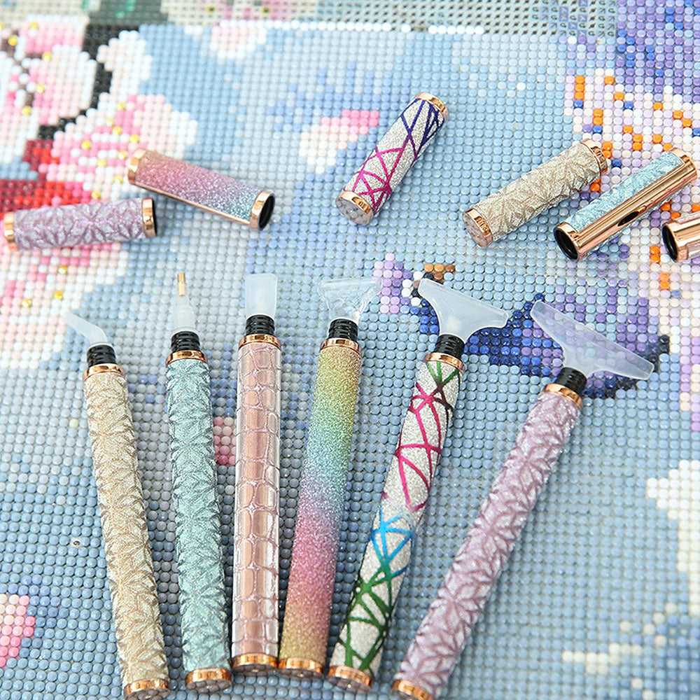 Skinnende Pen-sæt til Diamond Painting