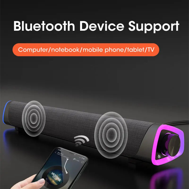 Bluetooth Soundbar med Subwoofer