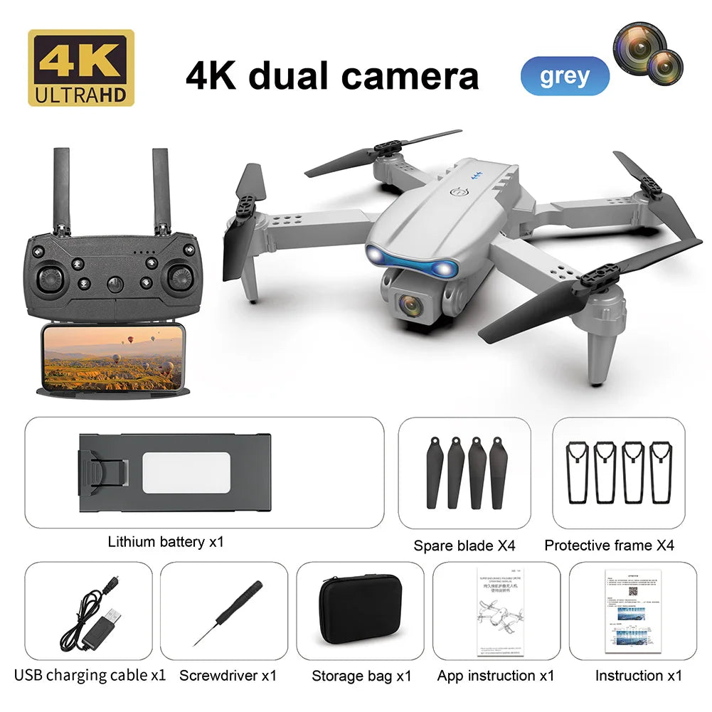 Drone med 4K Kamera - Den Perfekte Gave til Børn!