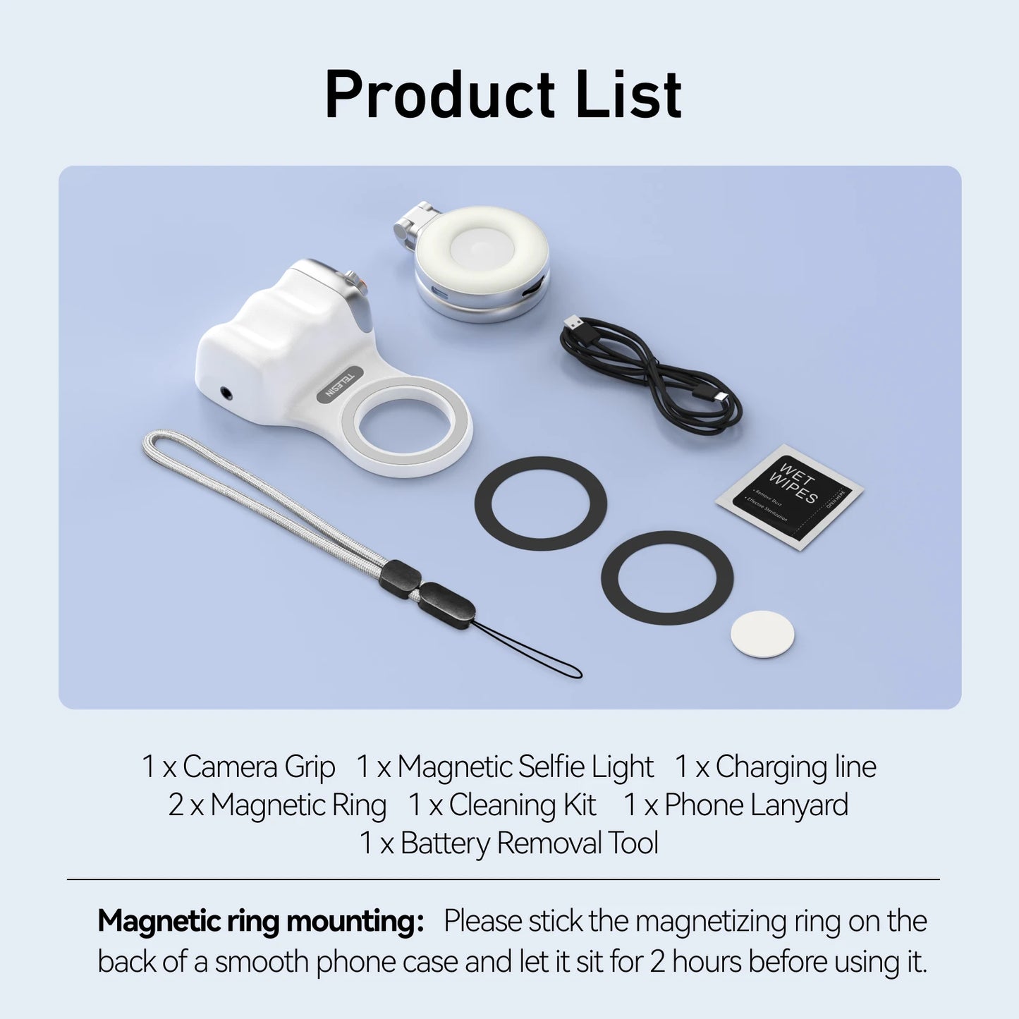 Magnetisk Kamera Håndgreb til Telefon