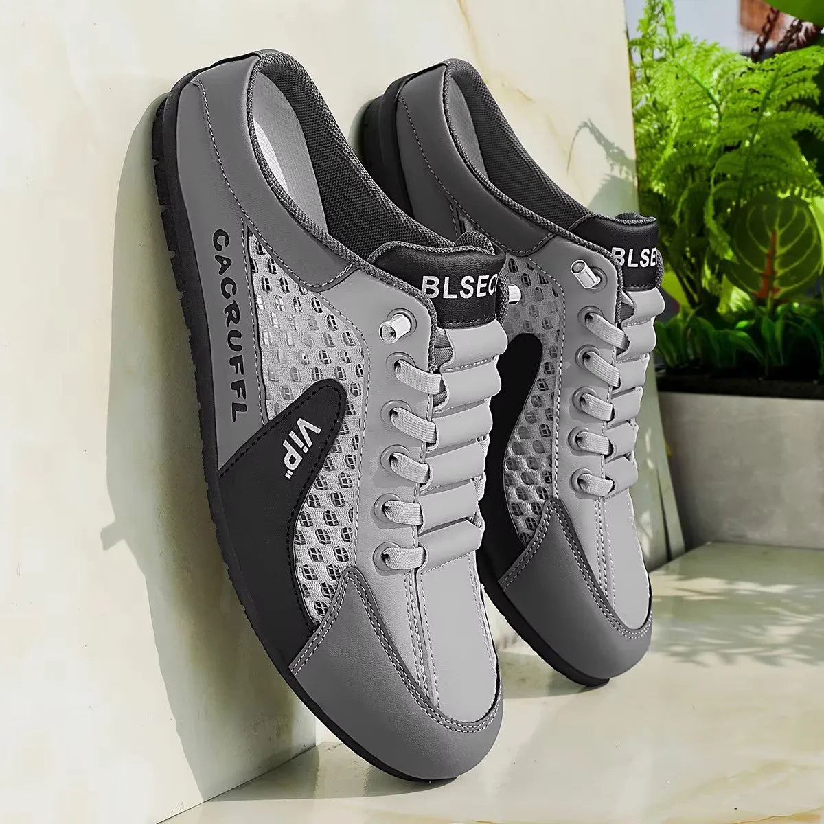 Åndbare Slip-on Sko til Herre – Komfortable og Lette