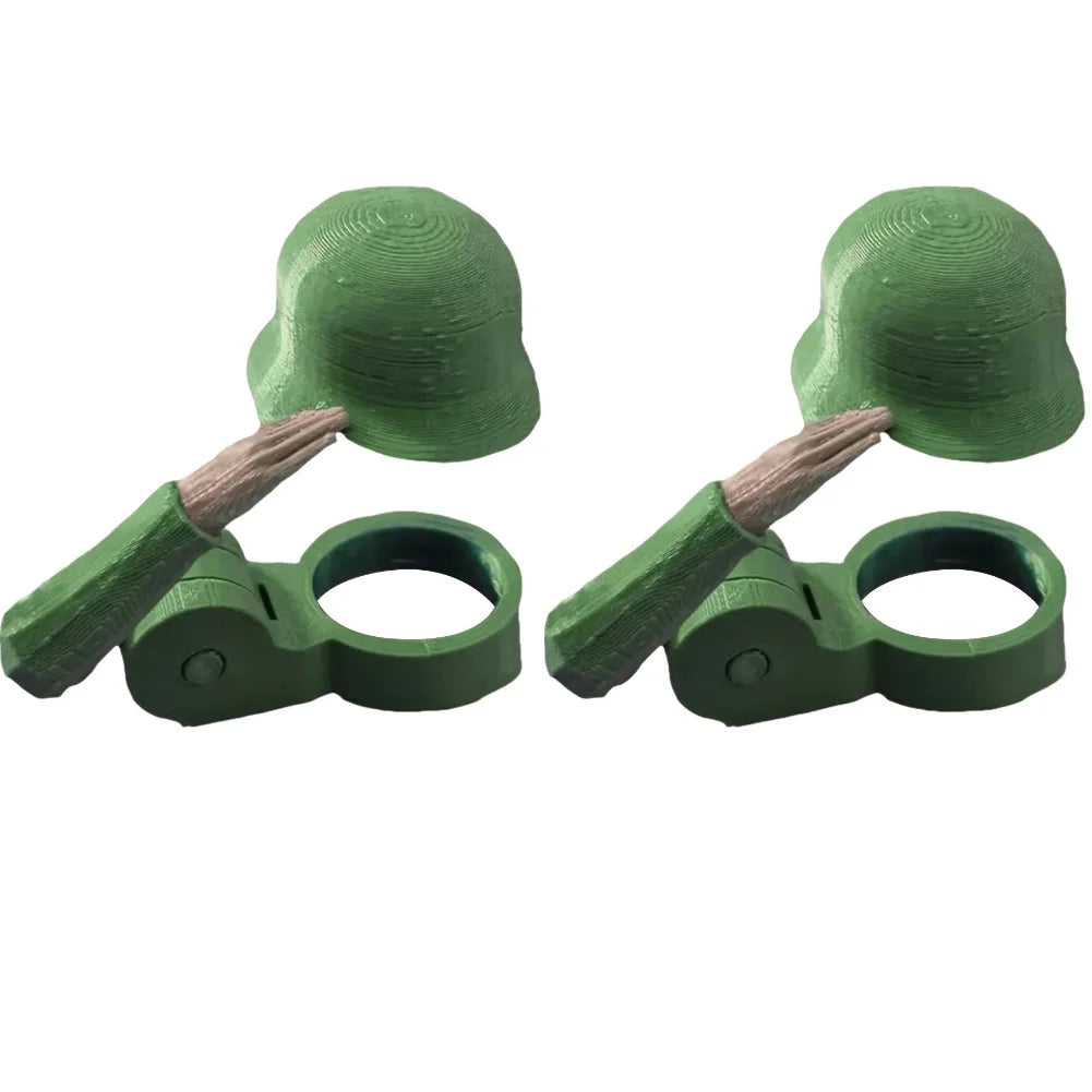 Soldat Hilsen Ølflaske Hjelmhætte