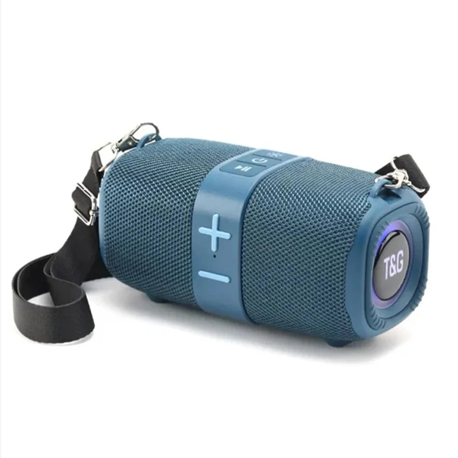 Bærbar Bluetooth-højttaler FM-radio Dyb Baslyd