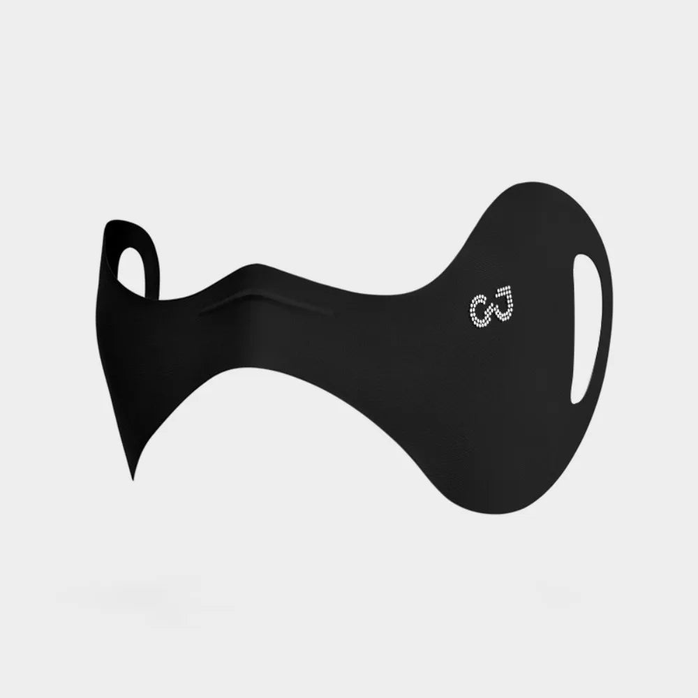 Åndbar Is-silke Øjenmaske med UV-Beskyttelse