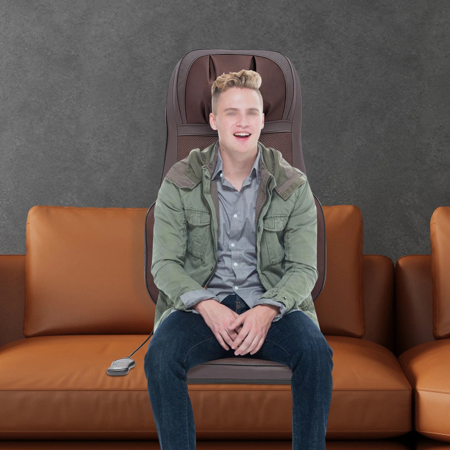 Shiatsu Massage Sædehynde med 3 Massagefunktioner