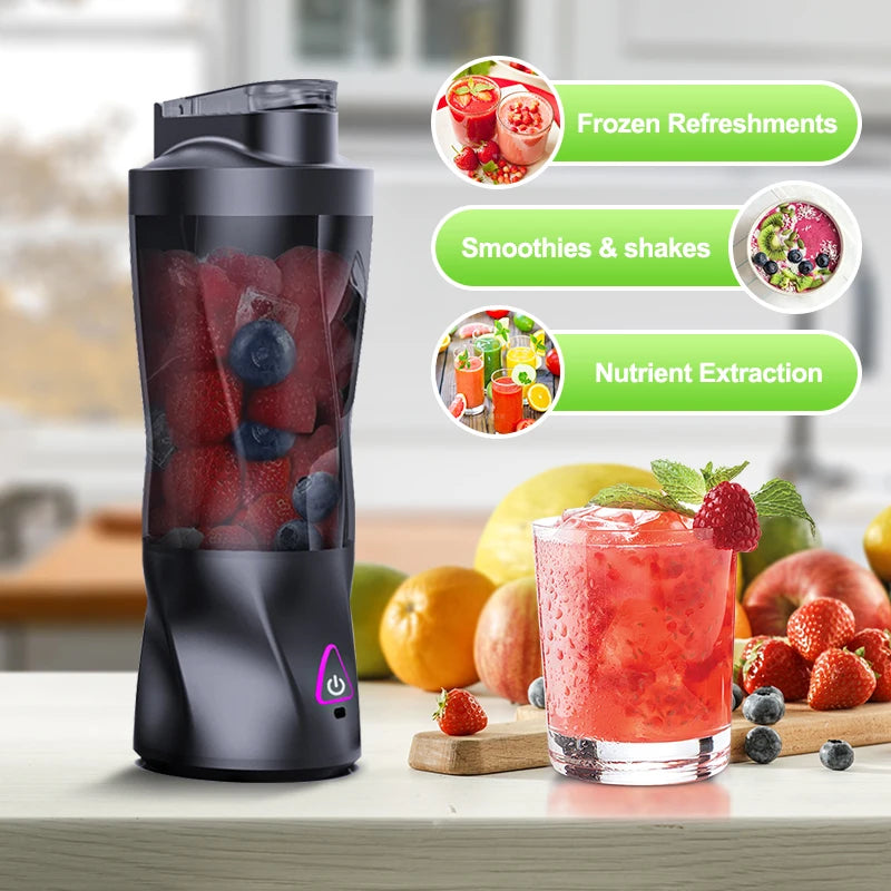 Bærbar Juicer til Smoothies og Shakes