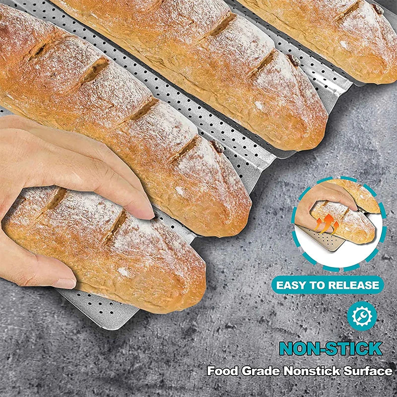 Slip-Let Baguette Bageform til Franskbrød