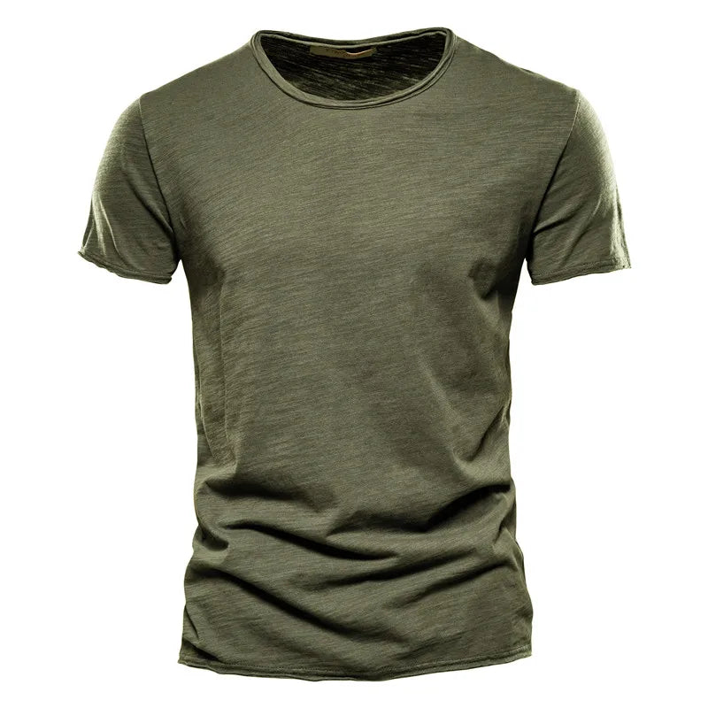 Blød og Let Herre T-Shirt til Sommer
