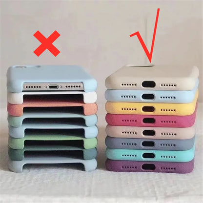 Silikone Cover til Apple iPhone 11 12 13 14 15 Pro Max