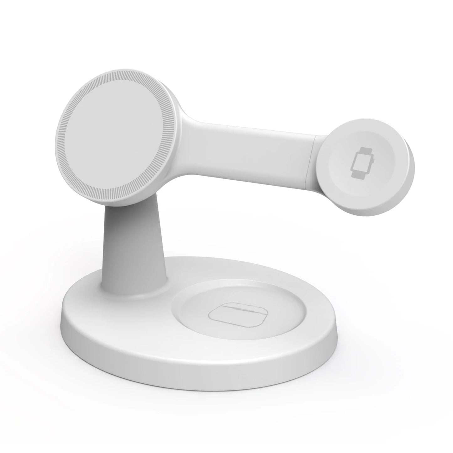 3-i-1 Magnetisk Trådløs Oplader til iPhone, Apple Watch og AirPods