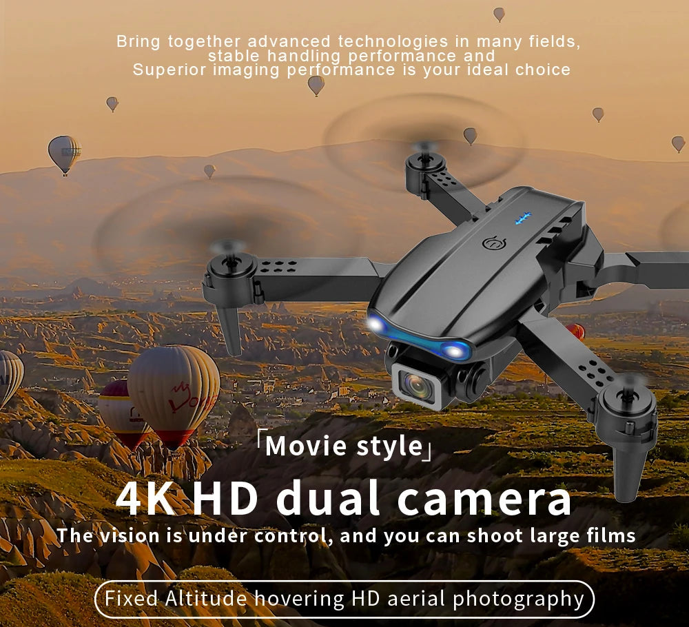 Drone med 4K Kamera - Den Perfekte Gave til Børn!