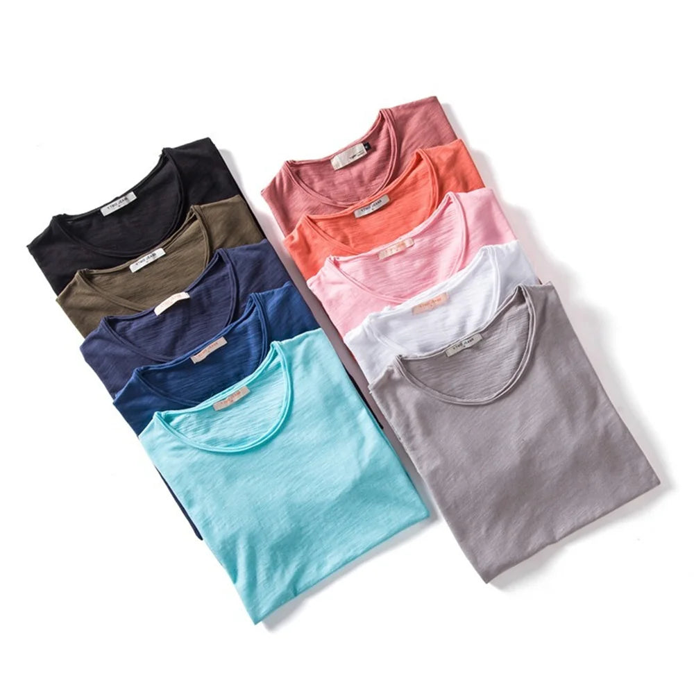 Blød og Let Herre T-Shirt til Sommer