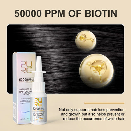 Biotin Spray til Hårvækst og Hårtabsbehandling