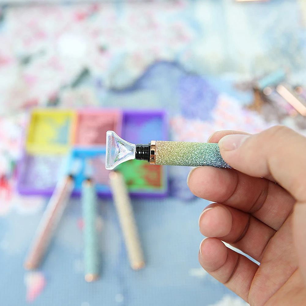 Skinnende Pen-sæt til Diamond Painting